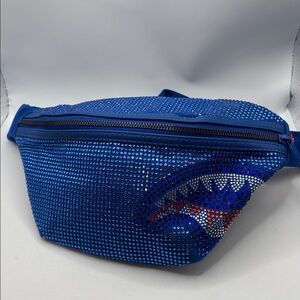 Sprayground Limited Edition Trinity Ocean Savvy Blue Crossbody Waist Belt Bag